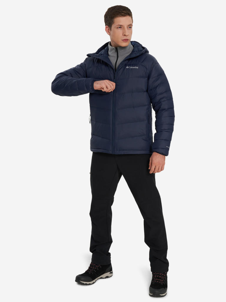 Ультралегкий пуховик мужской Columbia Centennial Creek III Down Hooded Jacket