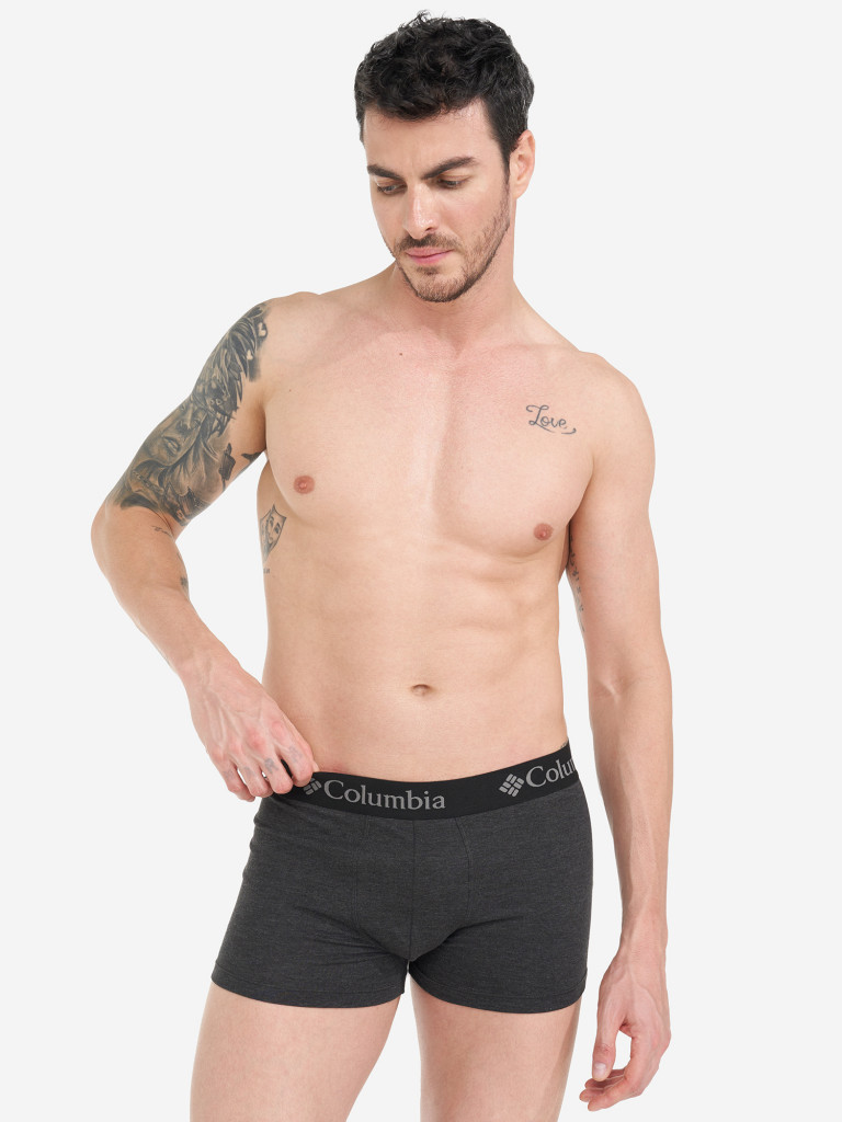 Трусы мужские Columbia Performance Cotton Stretch Melange, 2 штуки
