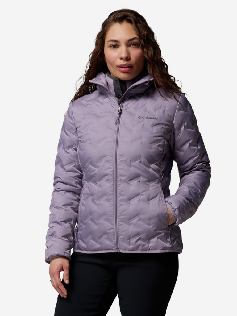 Ультралегкий пуховик женский Columbia Delta Ridge II Down Hooded Jacket