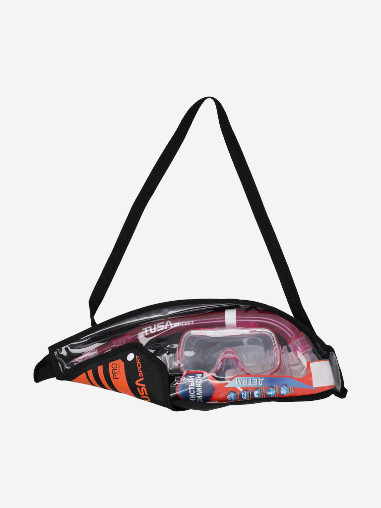 Комплект детский Tusa Mini Kleio Dry: маска, трубка