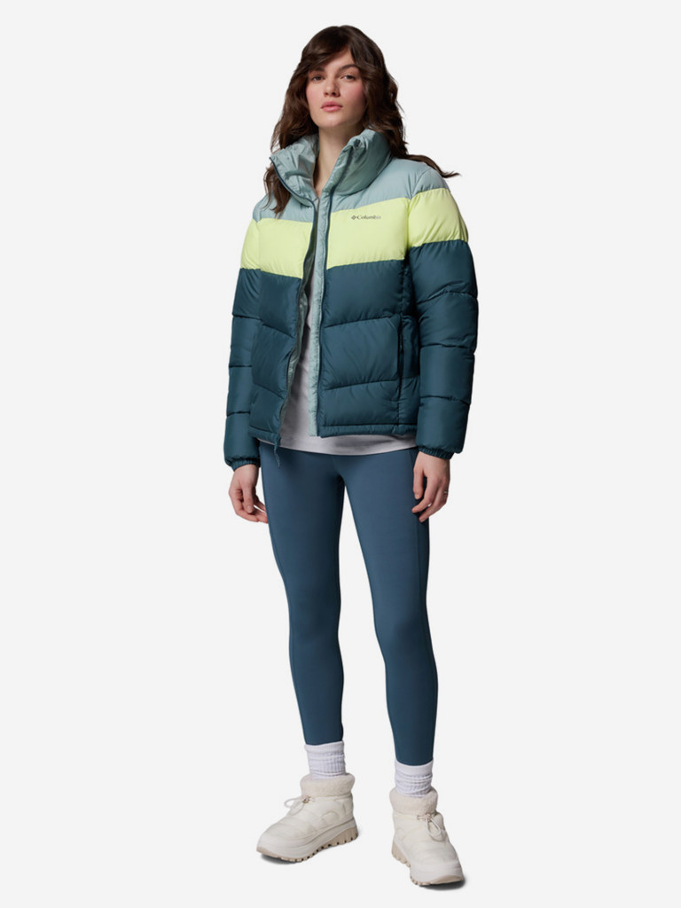 Куртка утепленная женская Columbia Puffect II Colorblock Jacket