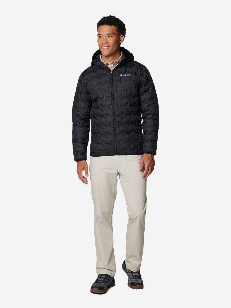 Ультралегкий пуховик мужской Columbia Delta Ridge II Down Hooded Jacket