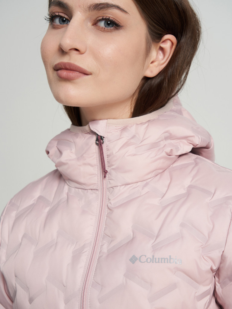Ультралегкий пуховик женский Columbia Delta Ridge II Down Hooded Jacket