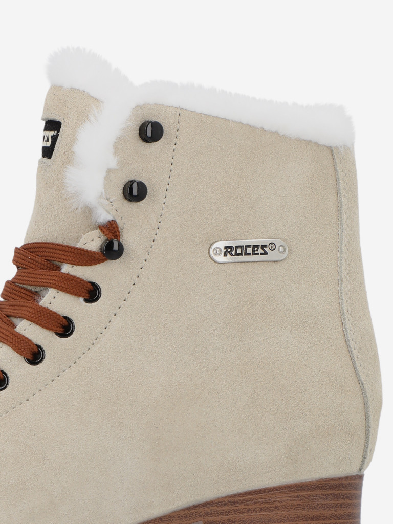 Фитнес-коньки женские Roces Suede Eco-Fur