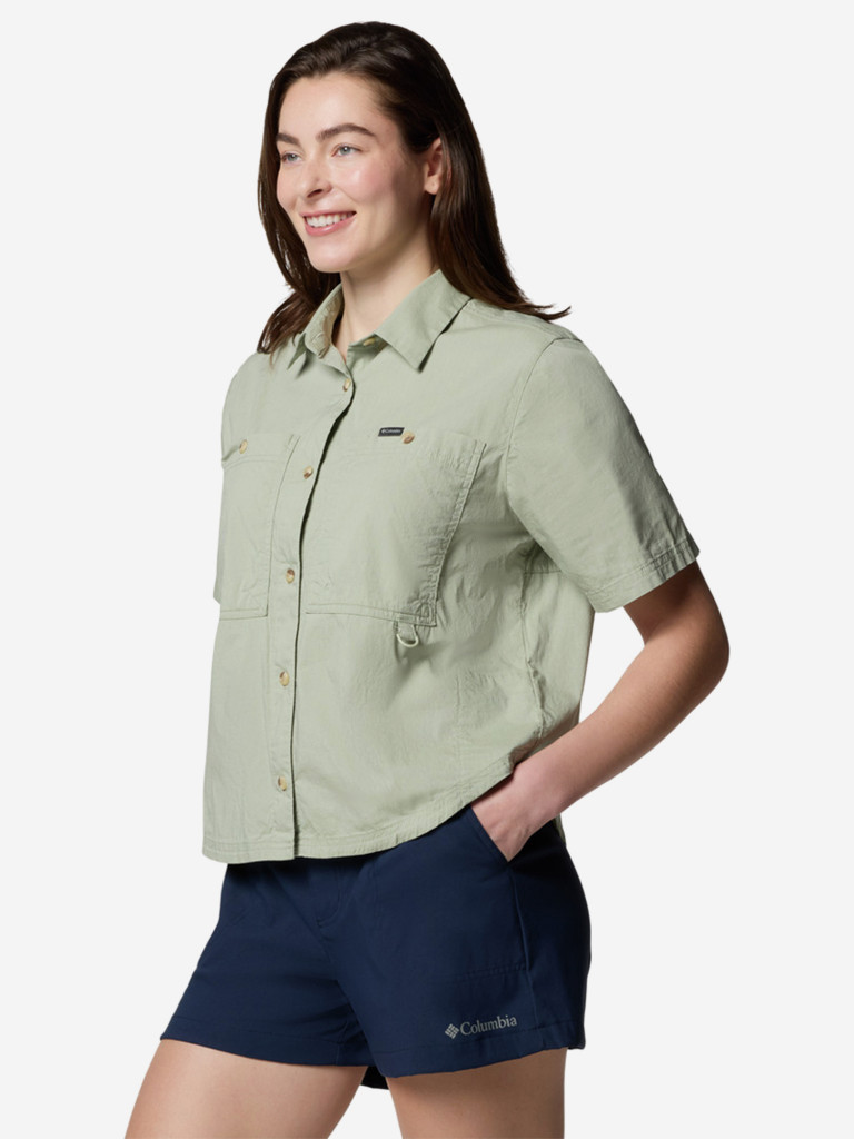 Рубашка с коротким рукавом женская Columbia Brea Falls Woven Ss