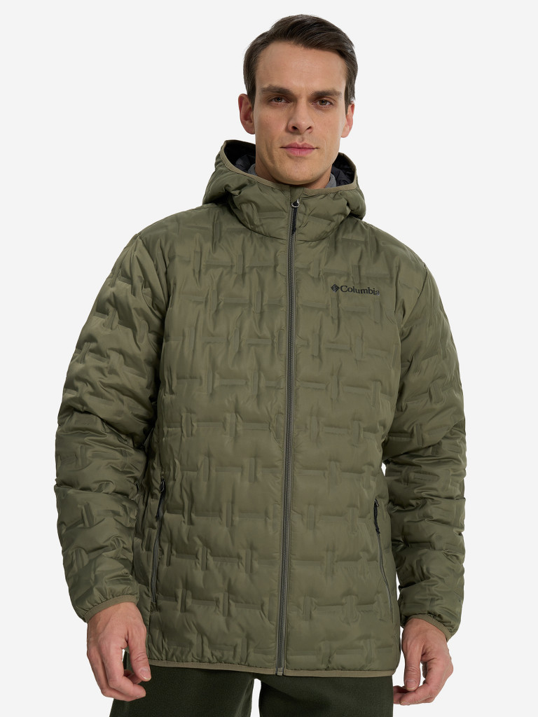 Ультралегкий пуховик мужской Columbia Delta Ridge II Down Hooded Jacket
