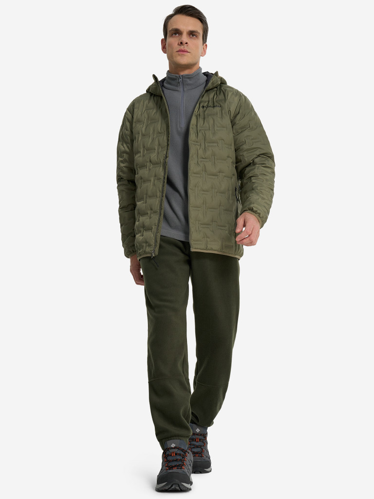 Ультралегкий пуховик мужской Columbia Delta Ridge II Down Hooded Jacket