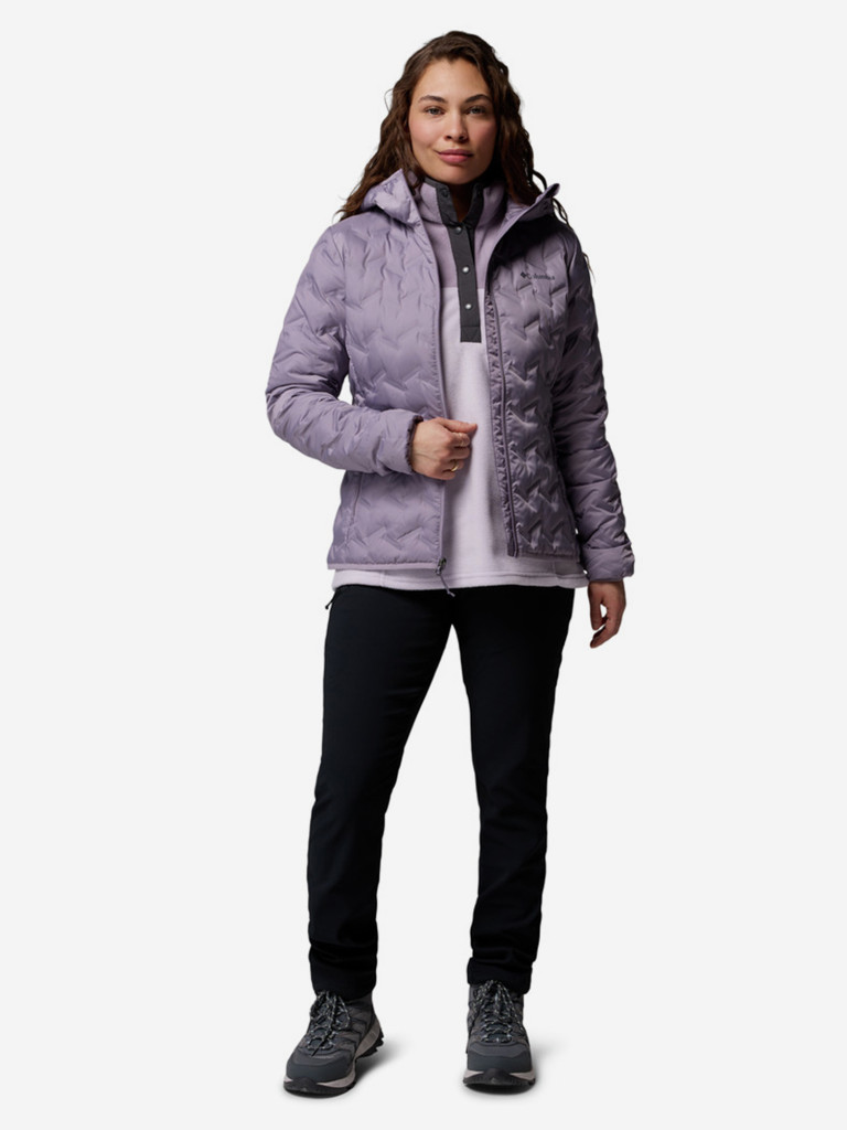 Ультралегкий пуховик женский Columbia Delta Ridge II Down Hooded Jacket