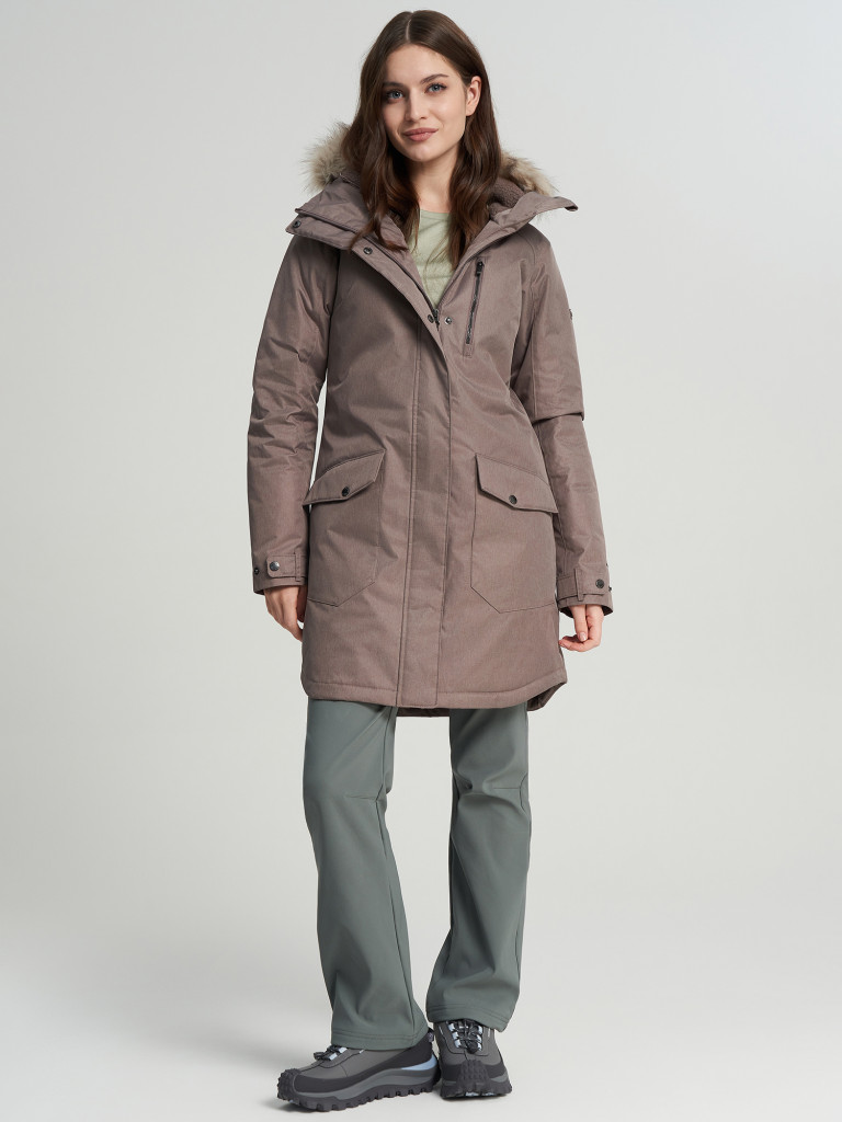 Куртка утепленная женская Columbia Suttle Mountain Long Insulated Jacket