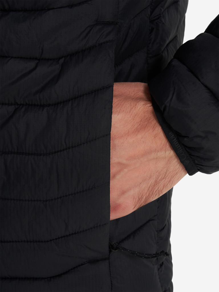 Ультралегкий пуховик мужской Columbia Powder Pass Hooded Jacket