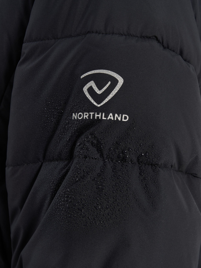 Пуховик со светоотражателями женский Northland