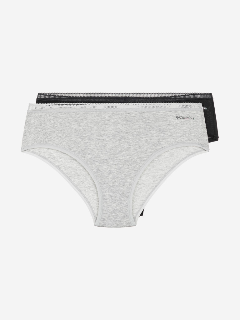 Трусы женские Columbia Lace Cotton Strech Hipster, 2 штуки