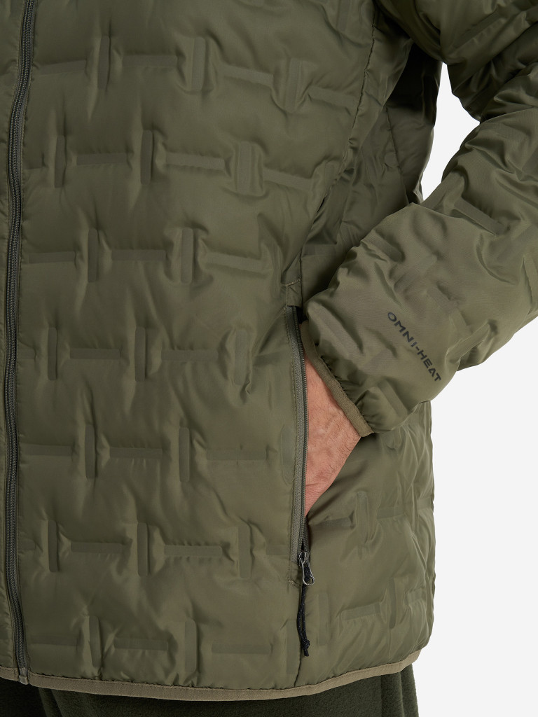 Ультралегкий пуховик мужской Columbia Delta Ridge II Down Hooded Jacket