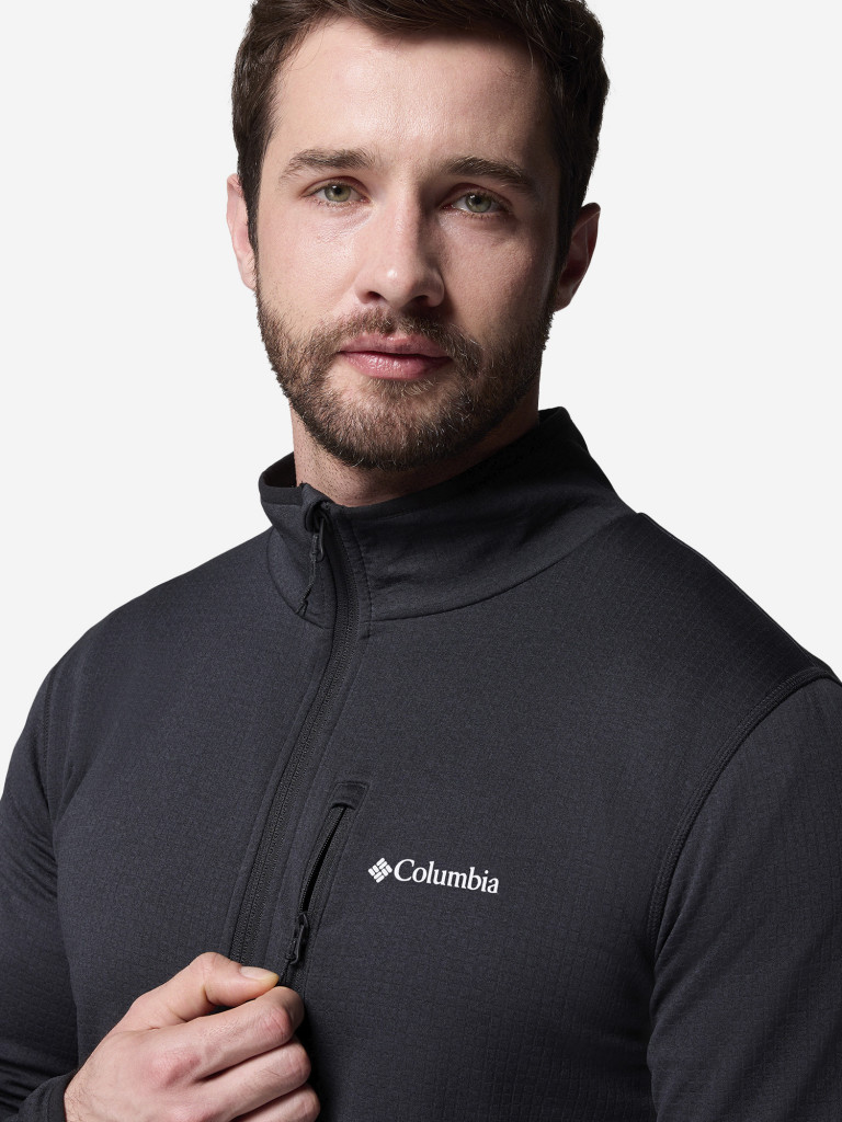 Толстовка мужская Columbia Essential Hike Grid Fleece Full Zip