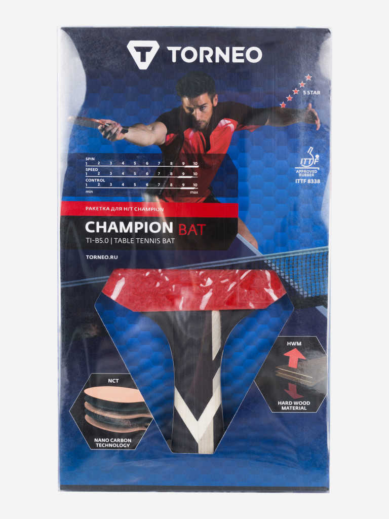 Ракетка для настольного тенниса Torneo Champion