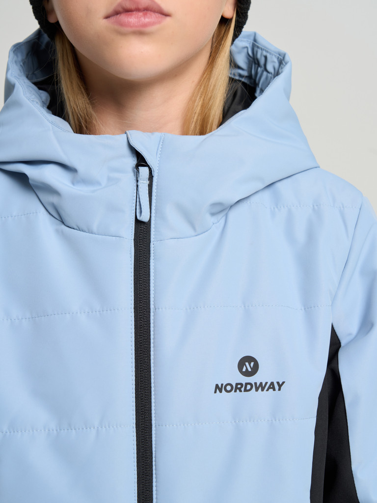 Куртка для беговых лыж мембранная для девочек Nordway