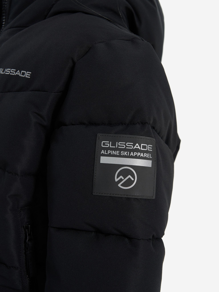 Пуховик мембранный для девочек Glissade
