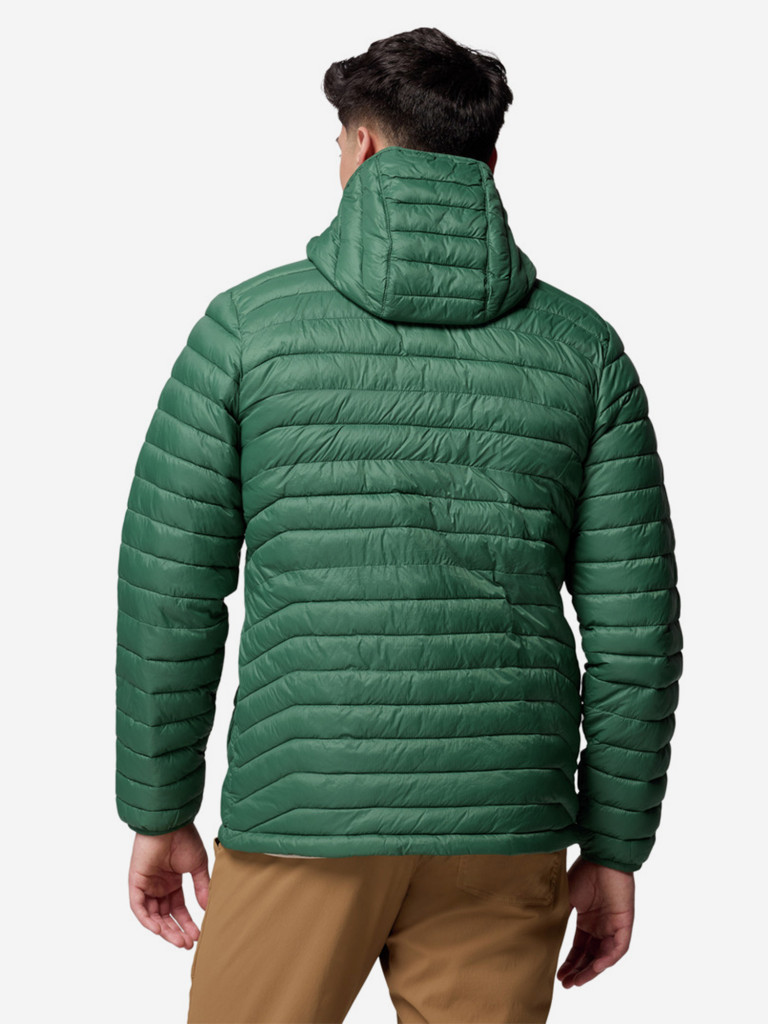 Ультралегкий пуховик мужской Columbia Powder Pass Hooded Jacket