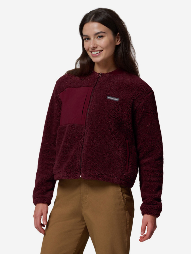 Джемпер флисовый женский Columbia Stellar Path Fleece Bomber Full Zip