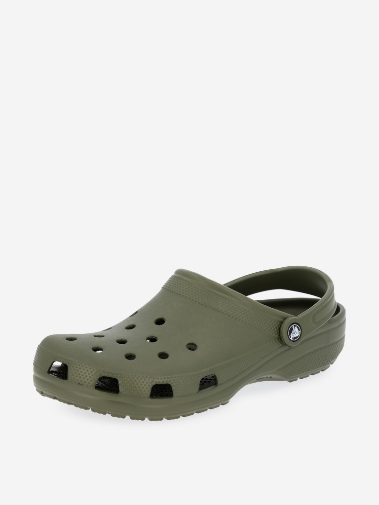 Туфли открытые мужские Crocs зеленый цвет — купить за 141.44 руб в интернет-магазине Спортмастер
