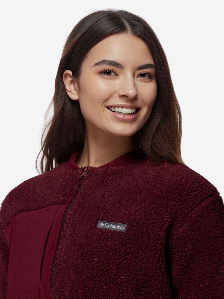 Джемпер флисовый женский Columbia Stellar Path Fleece Bomber Full Zip