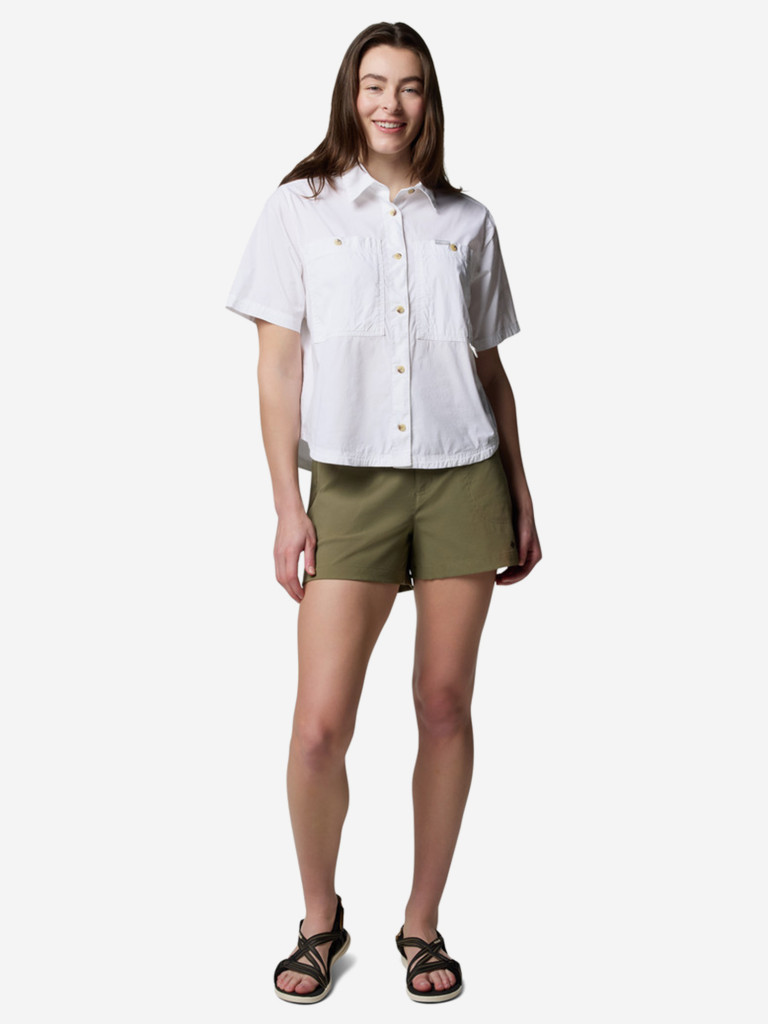 Рубашка с коротким рукавом женская Columbia Brea Falls Woven Ss