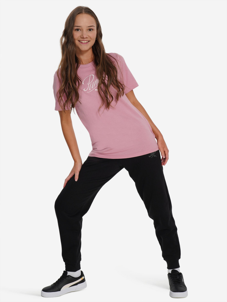 Брюки для девочек PUMA Script