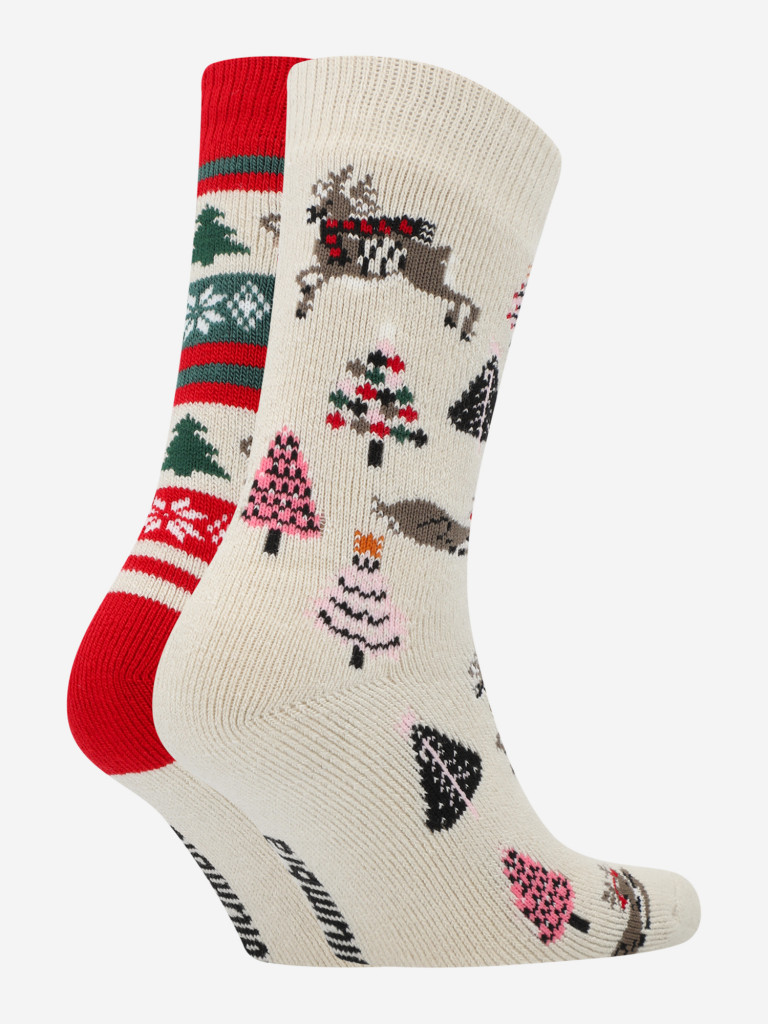 Носки Columbia Deerly Joyful Medium Weight Thermal Crew Brushed 2 PK Gift Box, 2 пары