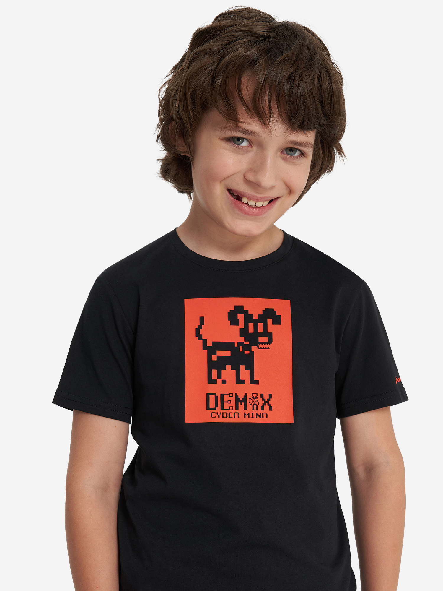 Футболка для мальчиков Demix черный цвет — купить за 28 руб в интернет ...
