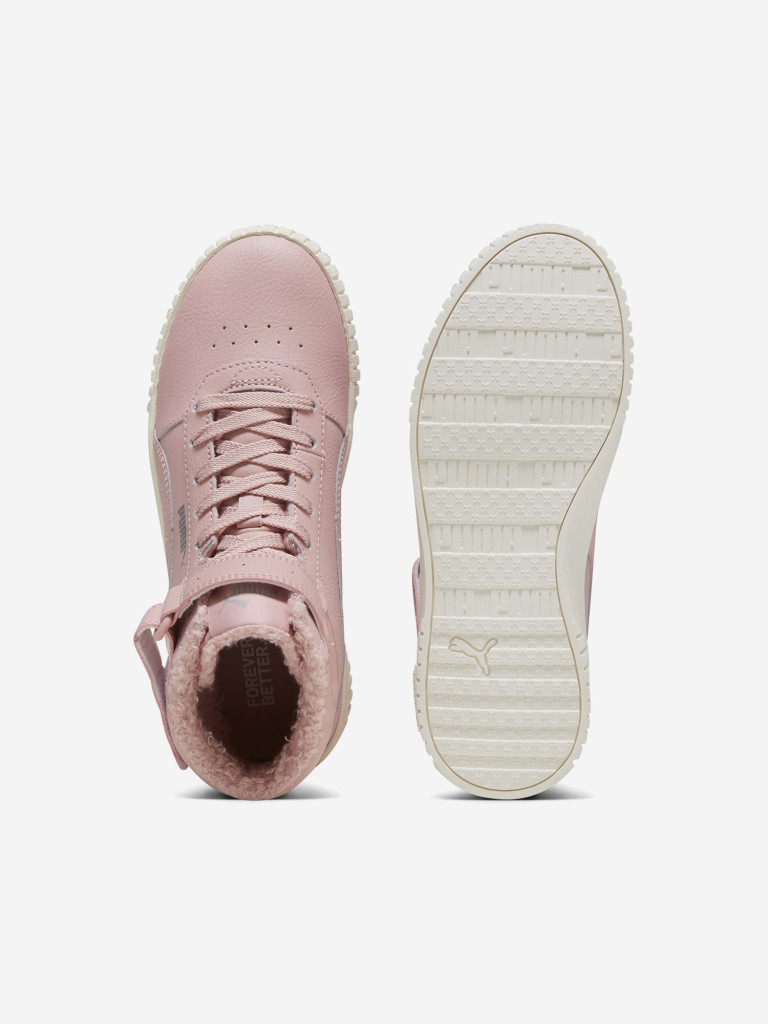 Кеды утепленные для девочек PUMA Carina 2.0 Mid Wtr Jr
