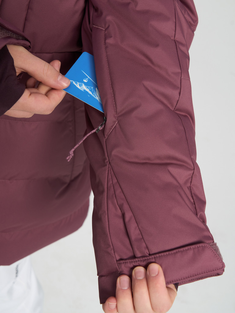 Куртка горнолыжная непродуваемая женская Columbia Snowside Peak Long Insulated Jacket