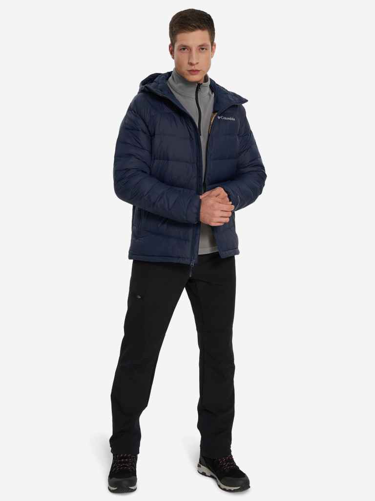 Ультралегкий пуховик мужской Columbia Centennial Creek III Down Hooded Jacket