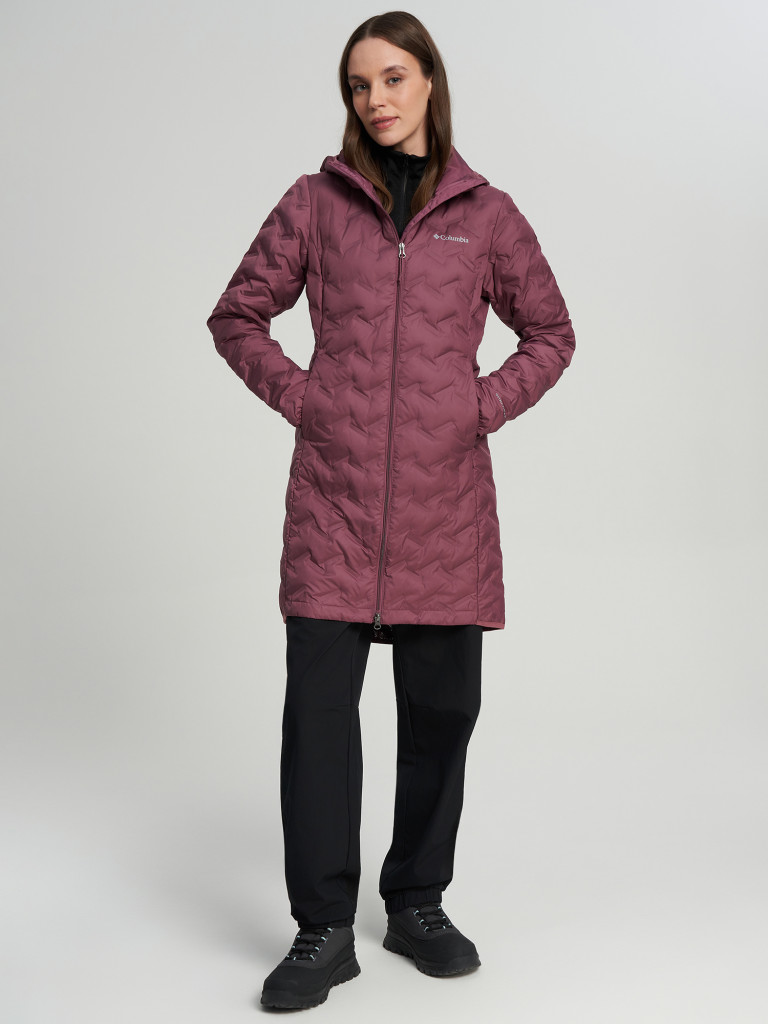 Пуховик женский Columbia Delta Ridge II Long Down Jacket