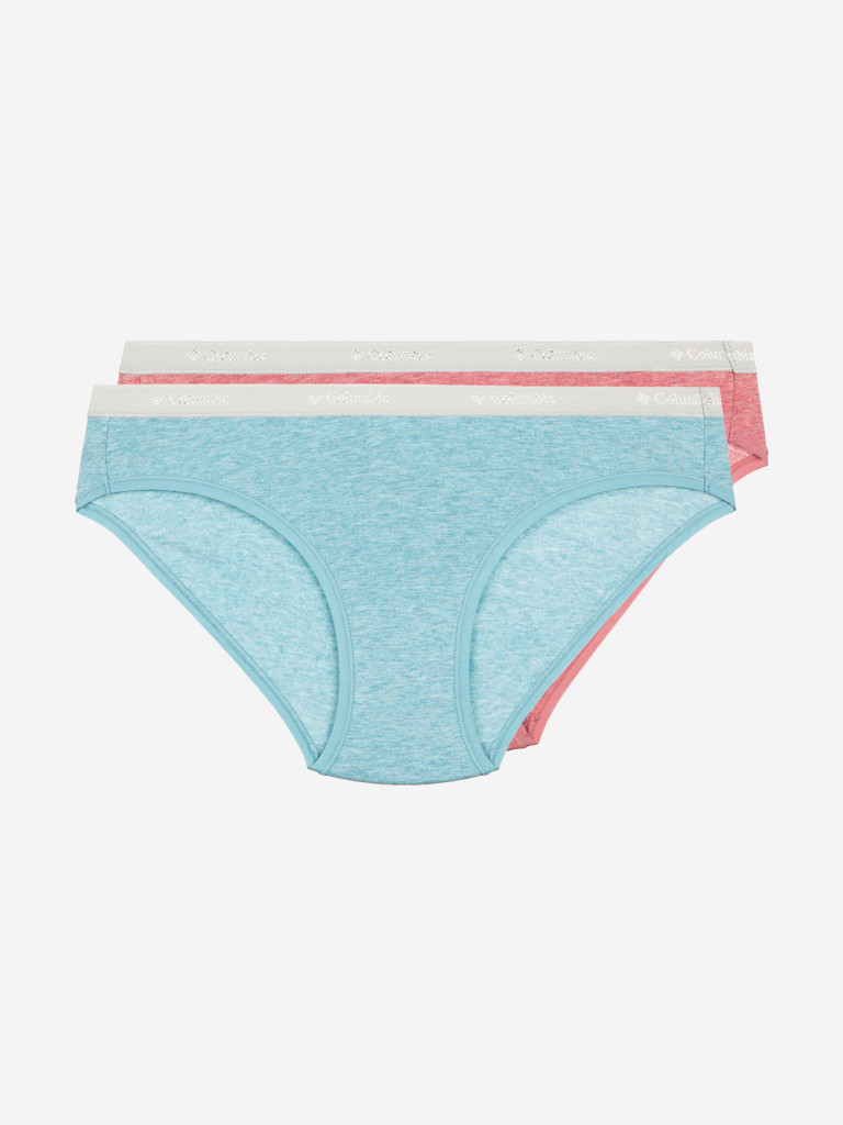 Трусы женские Columbia Cotton Stretch Logo Elastic, 2 штуки
