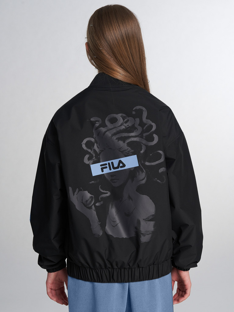 Куртка утепленная непромокаемая для девочек FILA