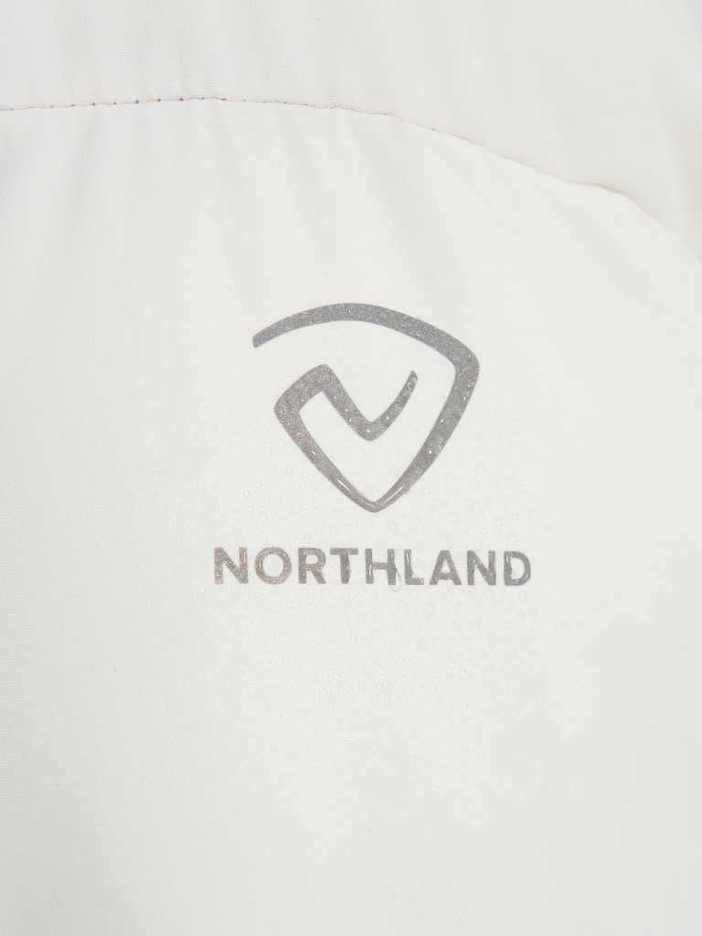Пуховик со светоотражателями женский Northland