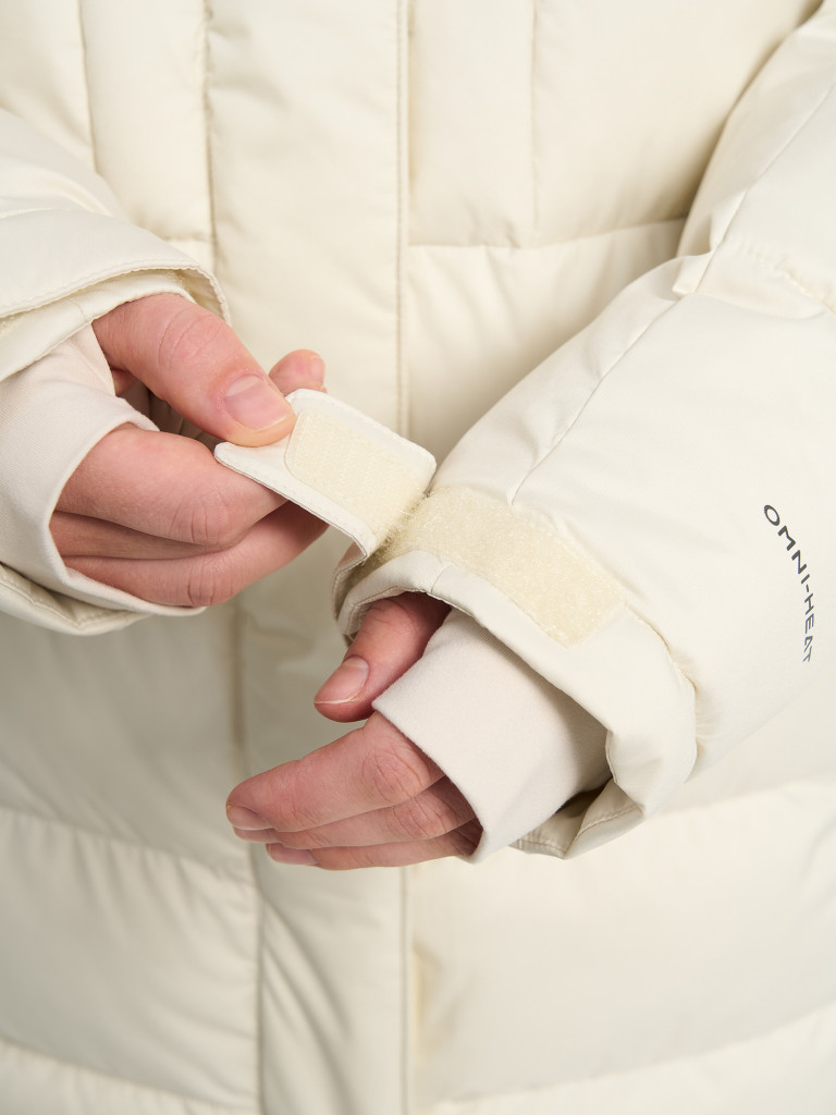 Куртка горнолыжная непродуваемая женская Columbia Snowside Peak Long Insulated Jacket