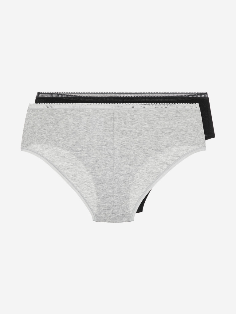 Трусы женские Columbia Lace Cotton Strech Hipster, 2 штуки