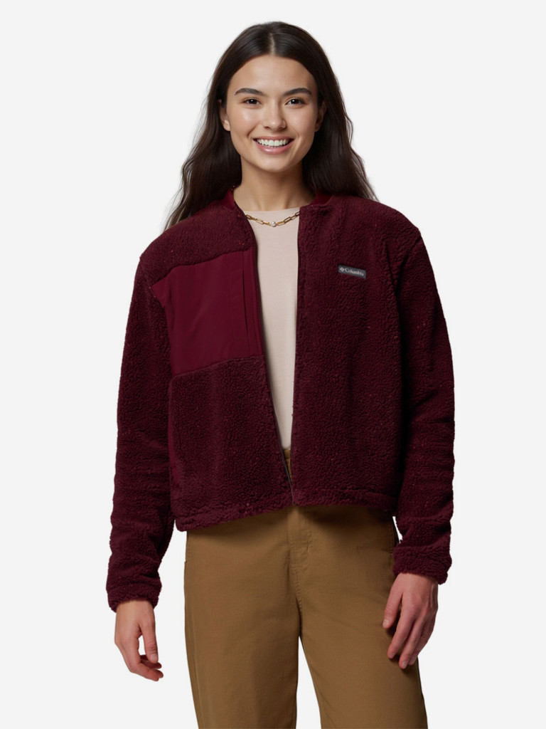 Джемпер флисовый женский Columbia Stellar Path Fleece Bomber Full Zip