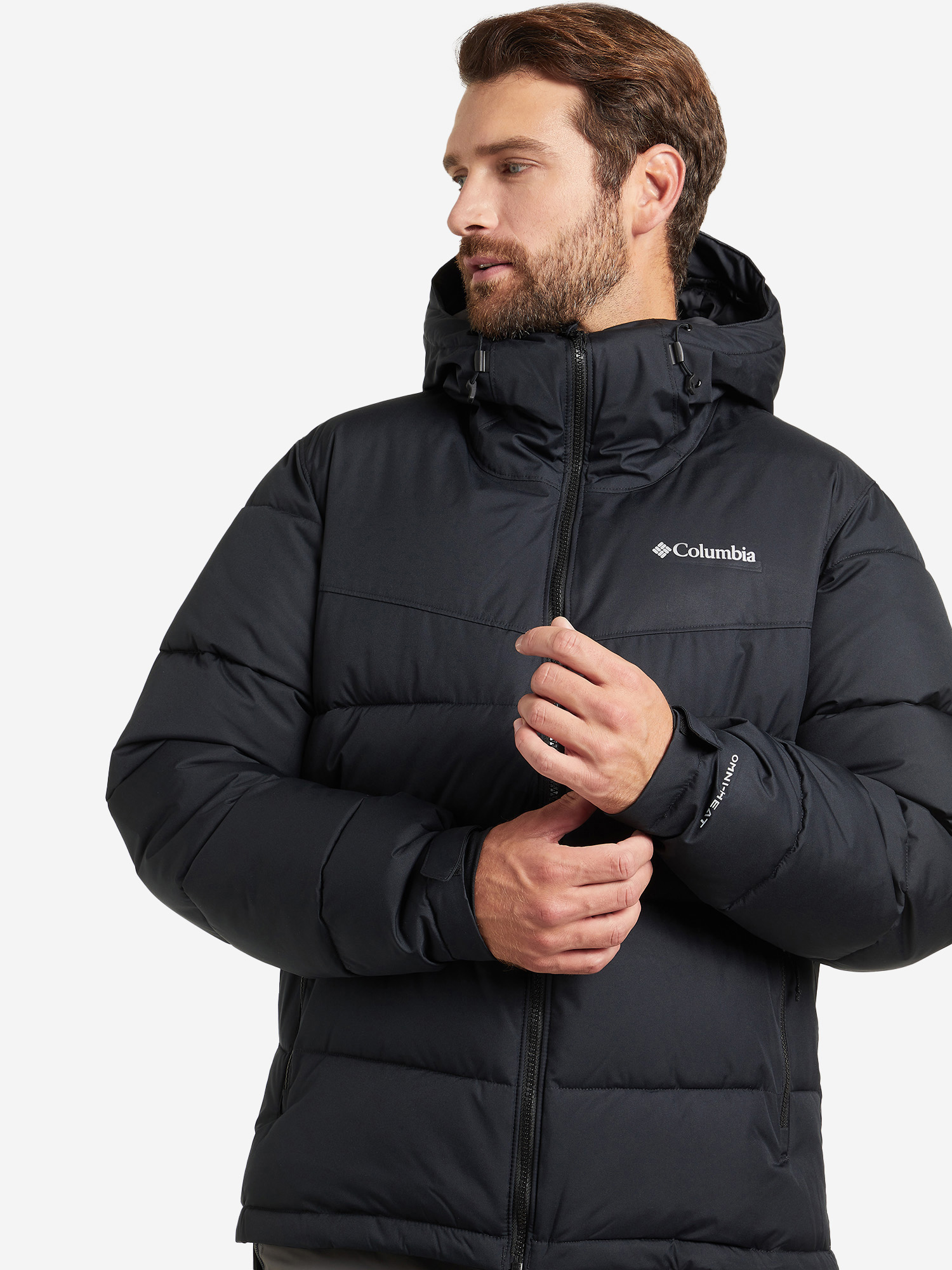 Куртка утепленная Columbia Columbia Lodge™ Pullover Jacket, цвет: черный,  CO214EMGEVV0 — купить в интернет-магазине Lamoda