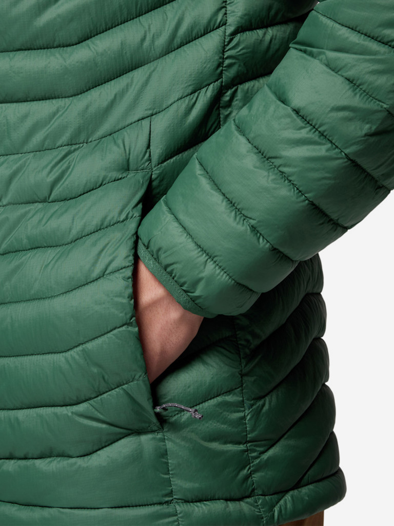 Ультралегкий пуховик мужской Columbia Powder Pass Hooded Jacket