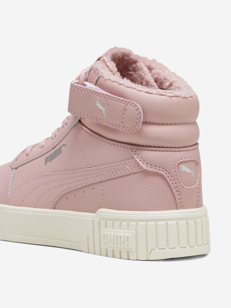 Кеды утепленные для девочек PUMA Carina 2.0 Mid Wtr Jr