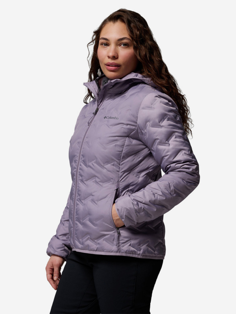 Ультралегкий пуховик женский Columbia Delta Ridge II Down Hooded Jacket