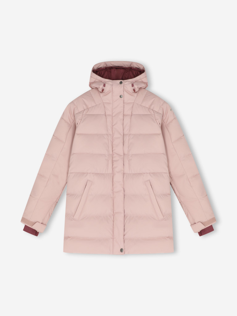 Куртка горнолыжная непродуваемая женская Columbia Snowside Peak Long Insulated Jacket