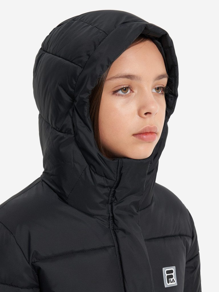 Пальто утепленное для девочек FILA