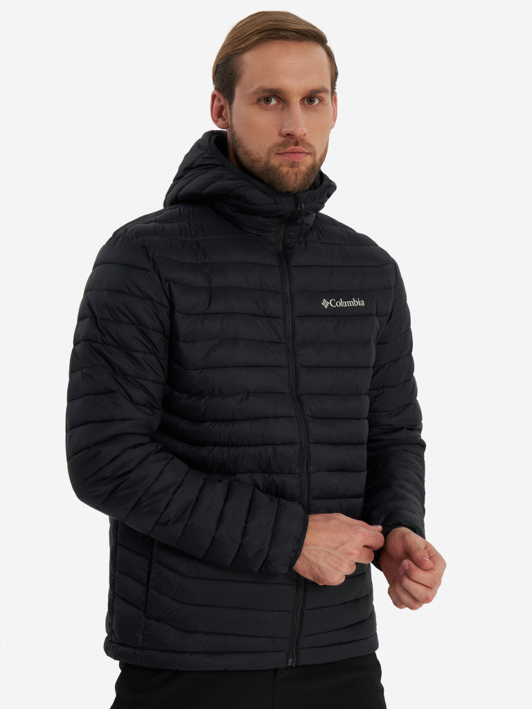 Ультралегкий пуховик мужской Columbia Powder Pass Hooded Jacket