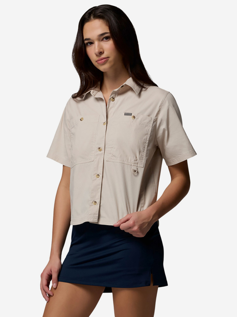 Рубашка с коротким рукавом женская Columbia Brea Falls Woven SS