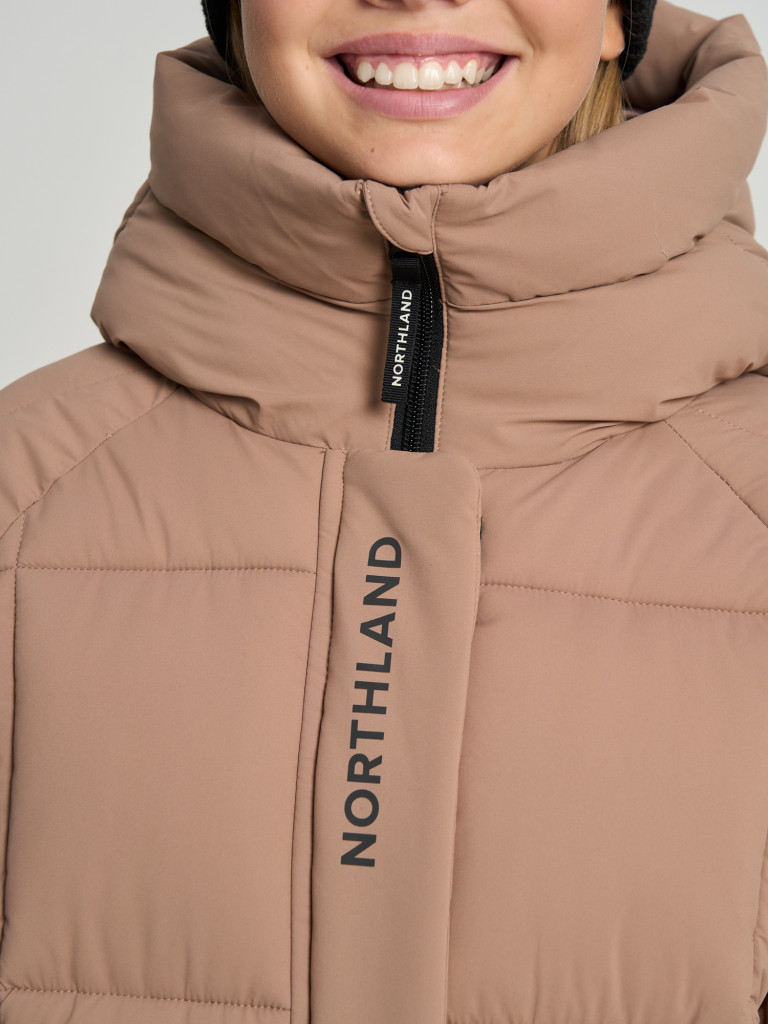 Пальто утепленное для девочек Northland