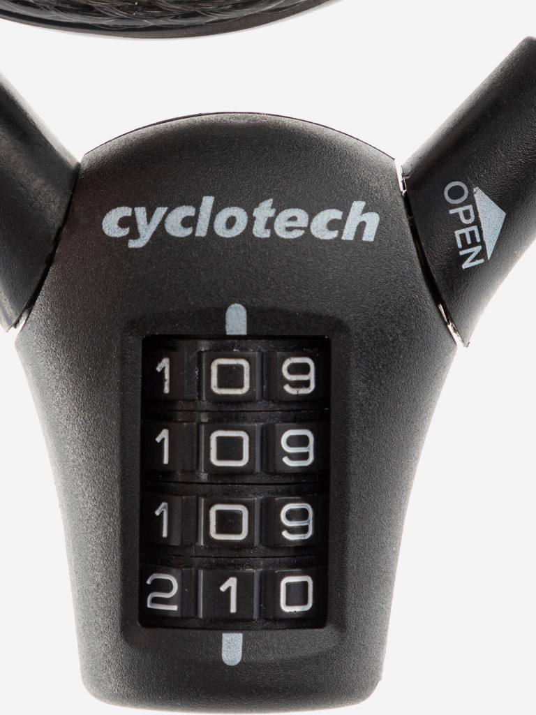 Замок кодовый Cyclotech черный цвет — купить за 29.8 руб в интернет ...