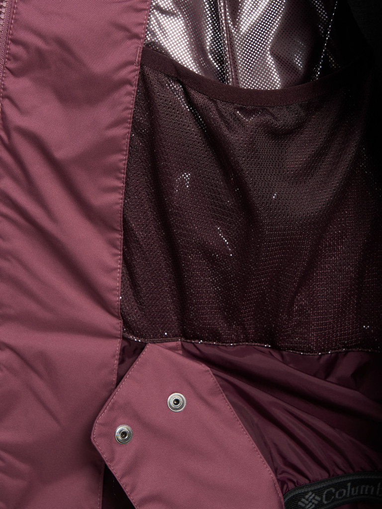 Куртка горнолыжная непродуваемая женская Columbia Snowside Peak Long Insulated Jacket